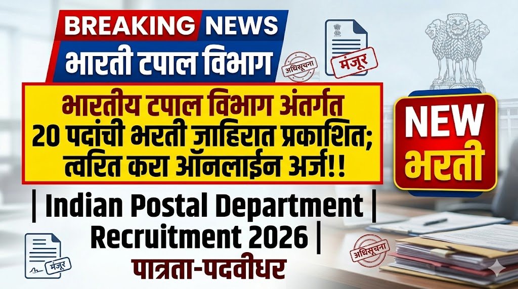 Indian Postal Department Recruitment 2026